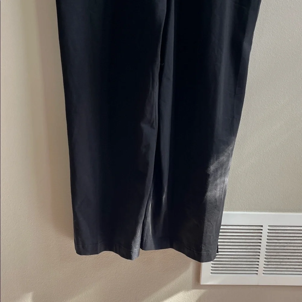 Pact Organic Cotton Cool Stretch Lounge Black Racerback Jumpsuit size medium - Picture 5 of 16